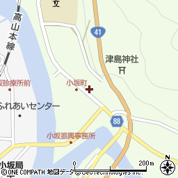 岐阜県下呂市小坂町小坂町846周辺の地図