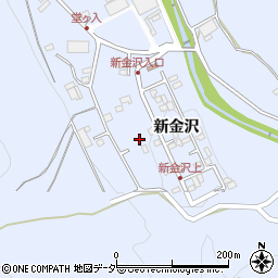 長野県茅野市金沢751-1周辺の地図