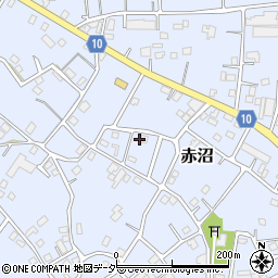埼玉県春日部市赤沼周辺の地図