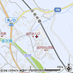 長野県茅野市金沢3958-1周辺の地図