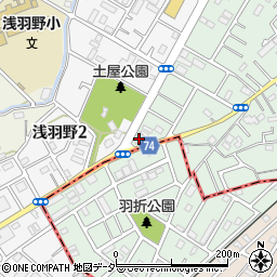 ＥＮＥＯＳ坂戸花影町ＳＳ周辺の地図