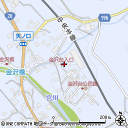 長野県茅野市金沢3959周辺の地図