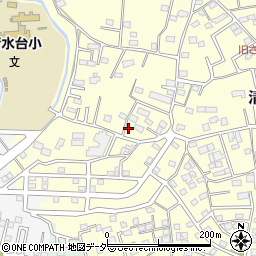 千葉県野田市清水802周辺の地図