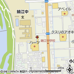 福井県民生活協同組合　ハーツさばえ・リカーワールド華周辺の地図