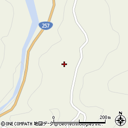 岐阜県下呂市馬瀬川上216-2周辺の地図