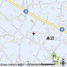 埼玉県春日部市赤沼666周辺の地図