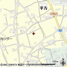 埼玉県上尾市平方4099-2周辺の地図