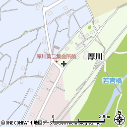 埼玉県坂戸市厚川695-7周辺の地図