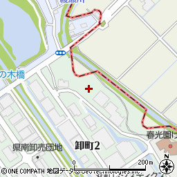 卸町2丁目公園周辺の地図