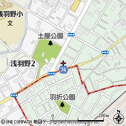 埼玉県坂戸市花影町31周辺の地図