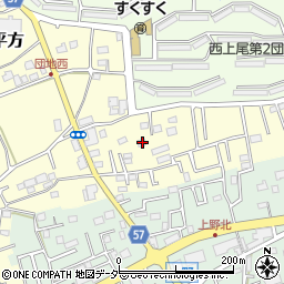 埼玉県上尾市平方4297周辺の地図