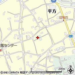 埼玉県上尾市平方4108周辺の地図
