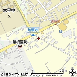 萬壽園中華料理店周辺の地図