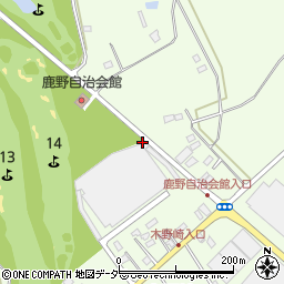 千葉県野田市木野崎2104周辺の地図