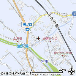 長野県茅野市金沢4171-6周辺の地図