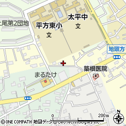埼玉県上尾市平方4637周辺の地図