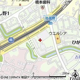 茨城県守谷市ひがし野周辺の地図