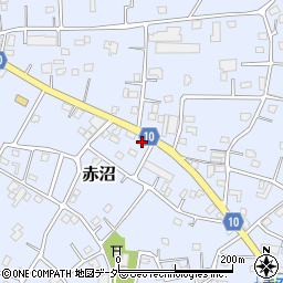 埼玉県春日部市赤沼709周辺の地図
