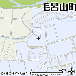 埼玉県入間郡毛呂山町前久保375周辺の地図