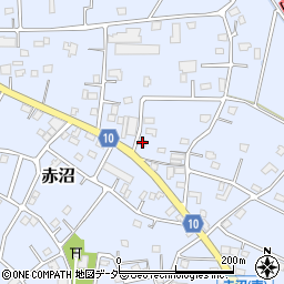 埼玉県春日部市赤沼1336周辺の地図