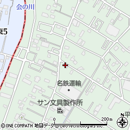 埼玉県越谷市平方3185-1周辺の地図