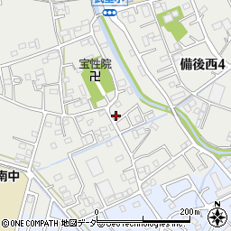 埼玉県春日部市武里中野36-19周辺の地図