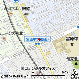 建設埼玉本部周辺の地図