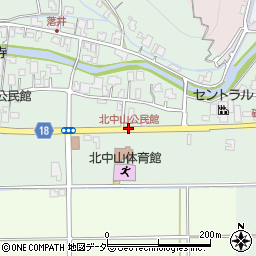 北中山公民館周辺の地図