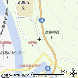 岐阜県下呂市小坂町小坂町882周辺の地図