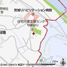 茨城県守谷市同地366周辺の地図