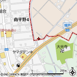 埼玉県春日部市増戸6周辺の地図