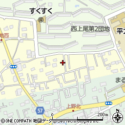 埼玉県上尾市平方4315周辺の地図