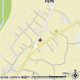 ローソン毛呂山川角東店周辺の地図