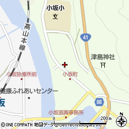 岐阜県下呂市小坂町小坂町958周辺の地図