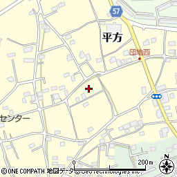 埼玉県上尾市平方4107周辺の地図