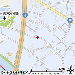 埼玉県春日部市赤沼347周辺の地図