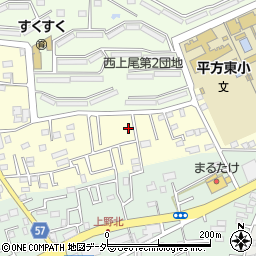 埼玉県上尾市平方4326周辺の地図