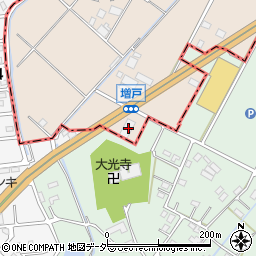 埼玉県春日部市増戸242周辺の地図