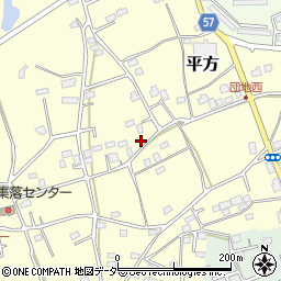 埼玉県上尾市平方4119周辺の地図