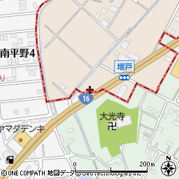 埼玉県春日部市増戸175周辺の地図