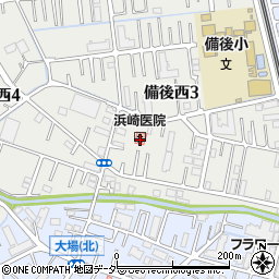 医療法人浜崎医院ヘルパーセンターはまさき周辺の地図