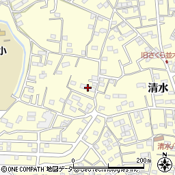 千葉県野田市清水809周辺の地図