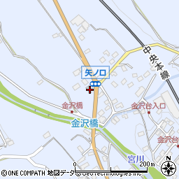 長野県茅野市金沢4167周辺の地図