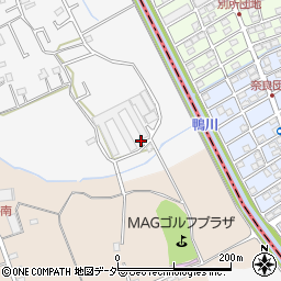 埼玉県上尾市大谷本郷168-1周辺の地図