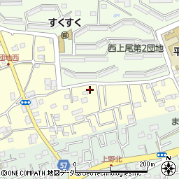埼玉県上尾市平方4317周辺の地図