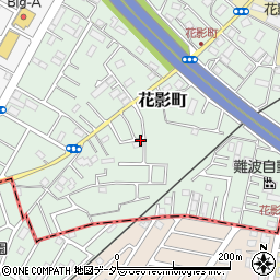 埼玉県坂戸市花影町8周辺の地図