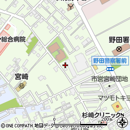 宮崎公園周辺の地図