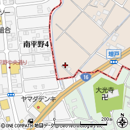 埼玉県春日部市増戸11周辺の地図