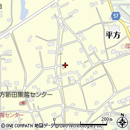 埼玉県上尾市平方4126周辺の地図