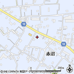 埼玉県春日部市赤沼672周辺の地図